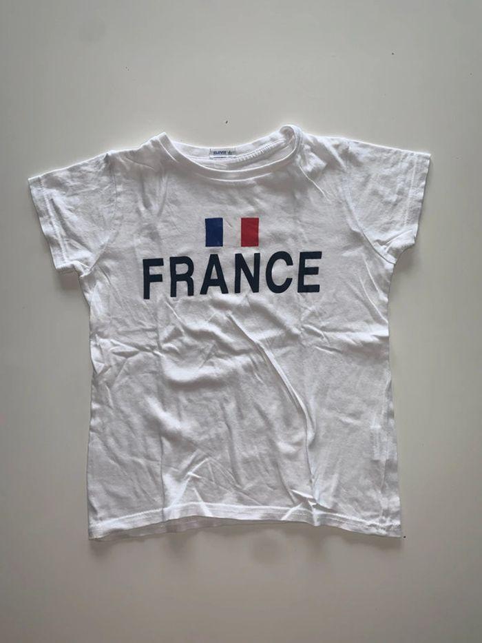 Tee shirt 6 ans supporter de France - photo numéro 2