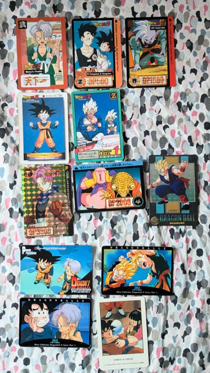 Cartes Dragon ball Z vintage - photo numéro 1