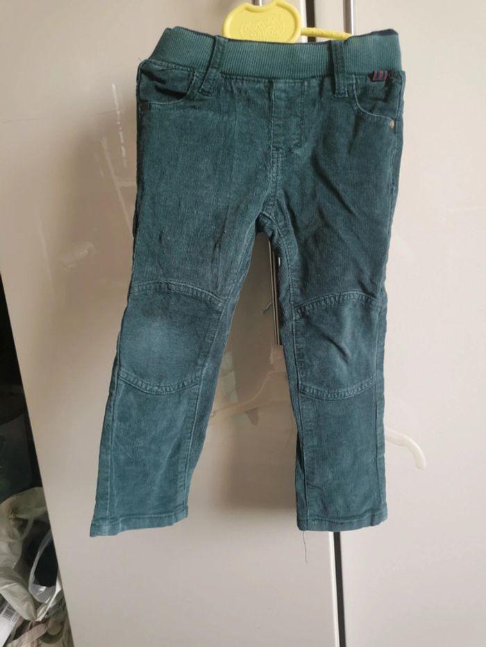 Pantalon velour 3 ans sergent major - photo numéro 1