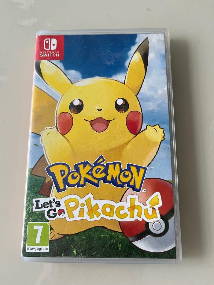 jeu switch pokémon let’s go pikachu - photo numéro 1