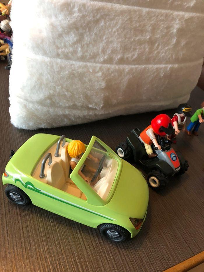 Lot personnage + voiture playmobil - photo numéro 3