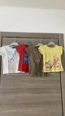 Lot de 4 tee shirt 3 ans