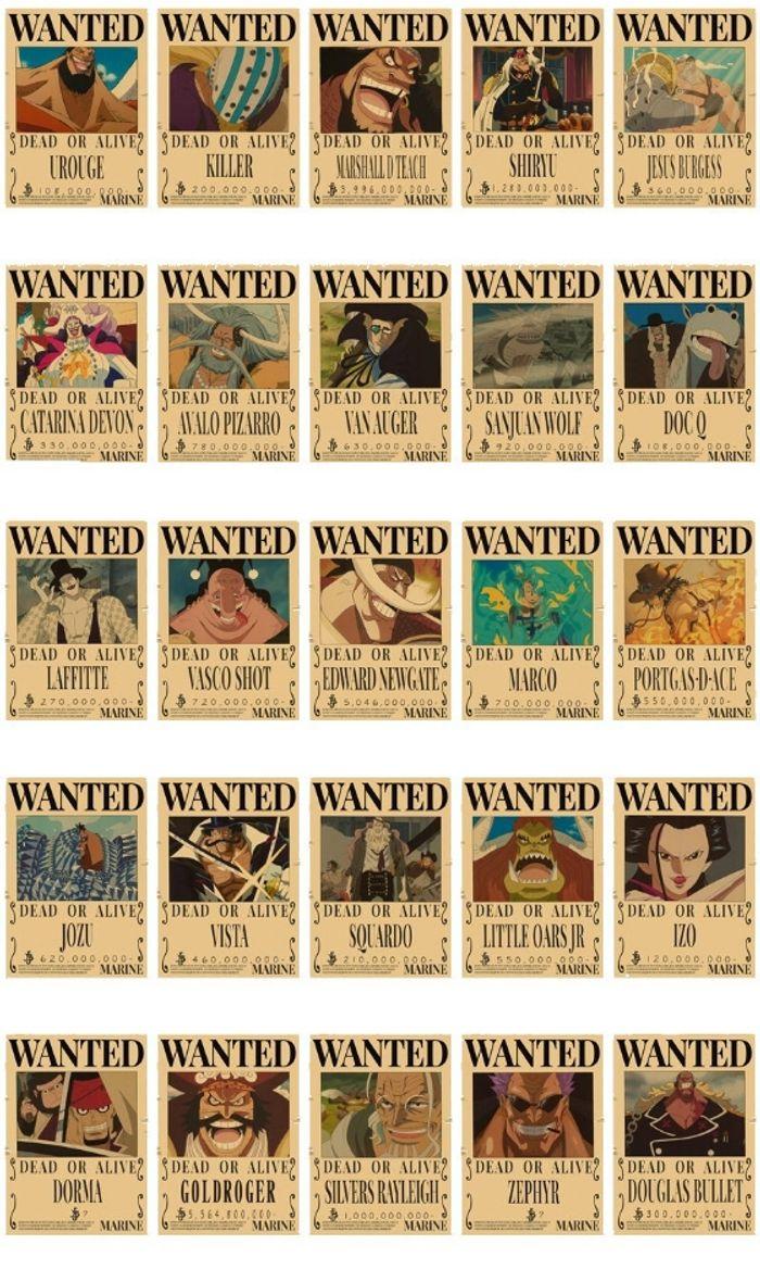 Poster wanted one piece - photo numéro 8