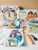 Ensemble de 3 jeux, 3 livres et lecteur interactif tiptoi par Ravensburger