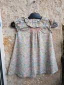 Robe été liberty 2 ans