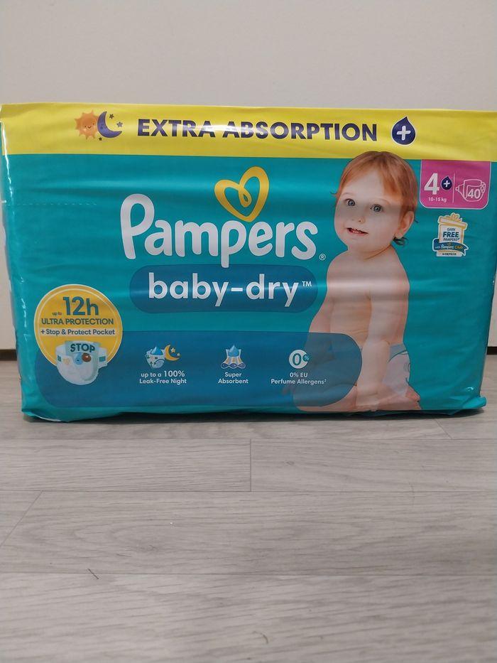 Couches pampers taille 4+ - photo numéro 1