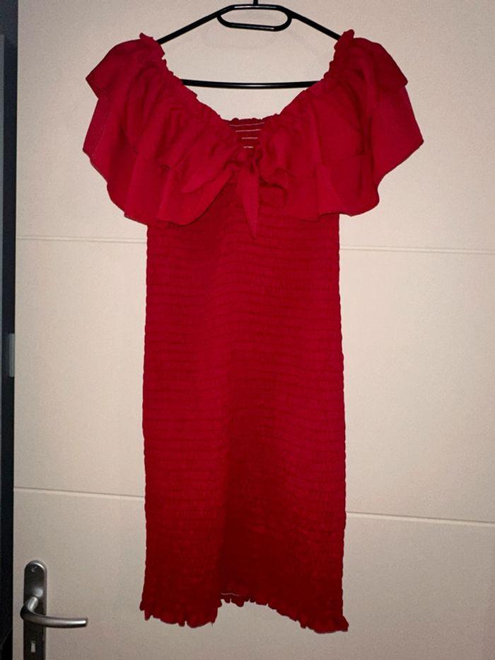 Robe rouge été - photo numéro 1