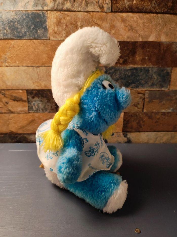 Peluche Schtroumpfette 1983 - photo numéro 2