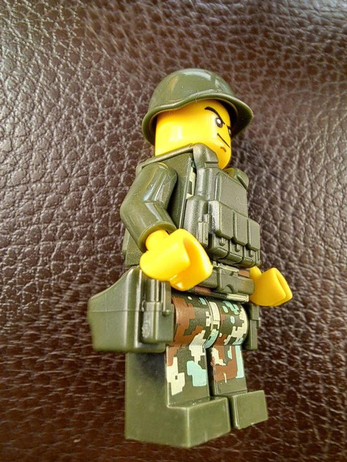 Figurine Lego compatible Militaire - photo numéro 3