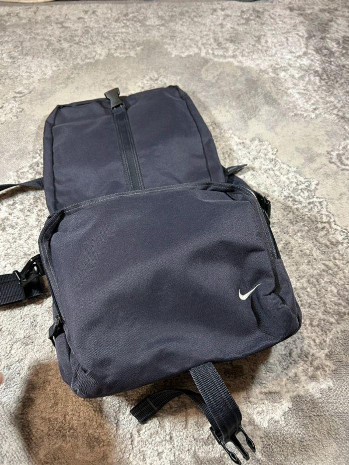 Sling Bag Saccoche Nike Vintage 90's 2000's Blue & White - photo numéro 10