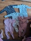 Lot 5 pyjamas H&M sans pieds 12-18 mois