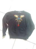 Pull broderie vintage « vango » taille m