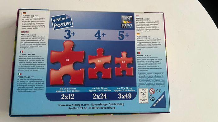 Puzzle dora l’exploratrice 2x24 pièces 4 ans été plus parfait état - photo numéro 5