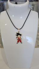 COLLIER DRAGON BALL Z SANGOKU CORDON NOIR MODELE 3 ! NEUF !