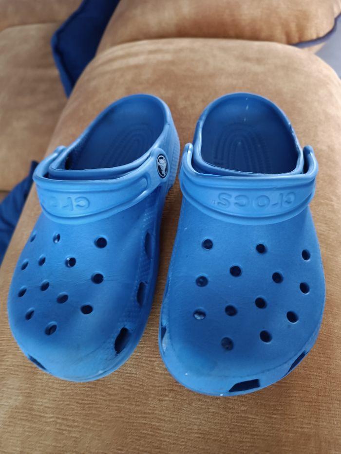 Crocs sabot Bleu pointure 30/31 . - photo numéro 4