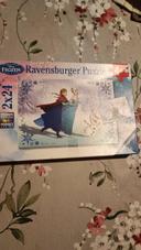 lot de 2 puzzle reine des neige complet