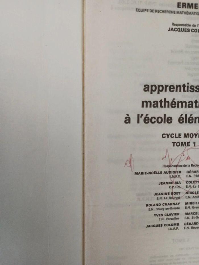 Ermel apprentissage mathématiques à l'école élémentaire cycle moyen 3 tomes - photo numéro 8