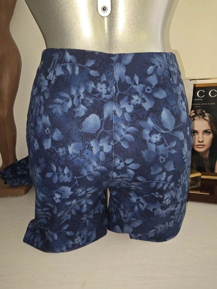 Pantalon  vintage  38 bleu indigo  💐 - photo numéro 5