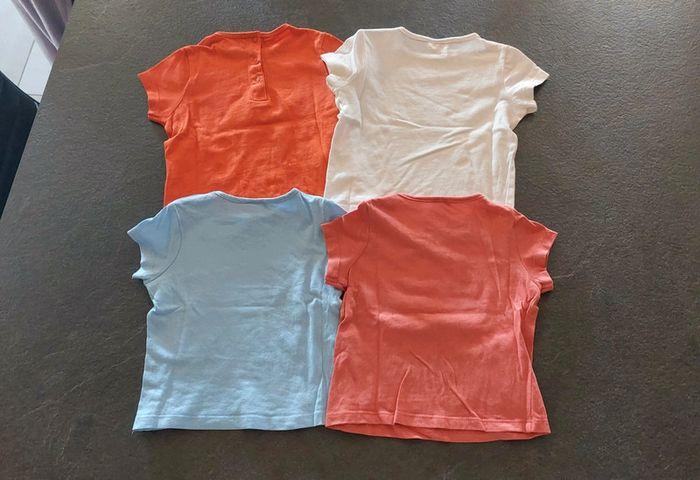 Lot de 4 t-shirts bébé 9 mois - photo numéro 2