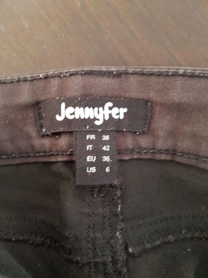 Jeans slim noir Jennyfer taille 38. Petit prix! - photo numéro 5