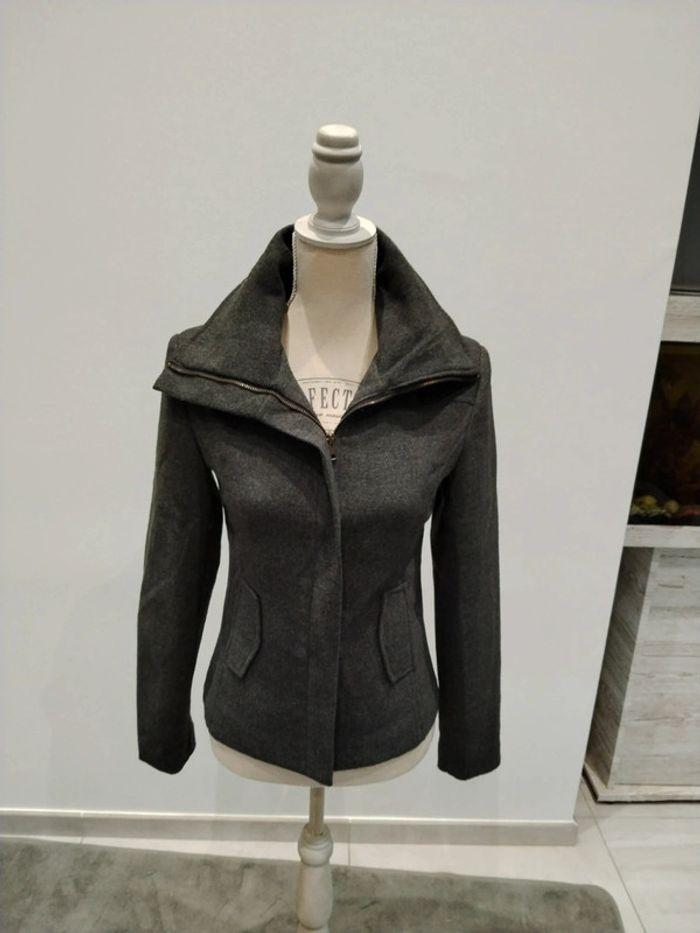 Manteau gris taille S - photo numéro 1