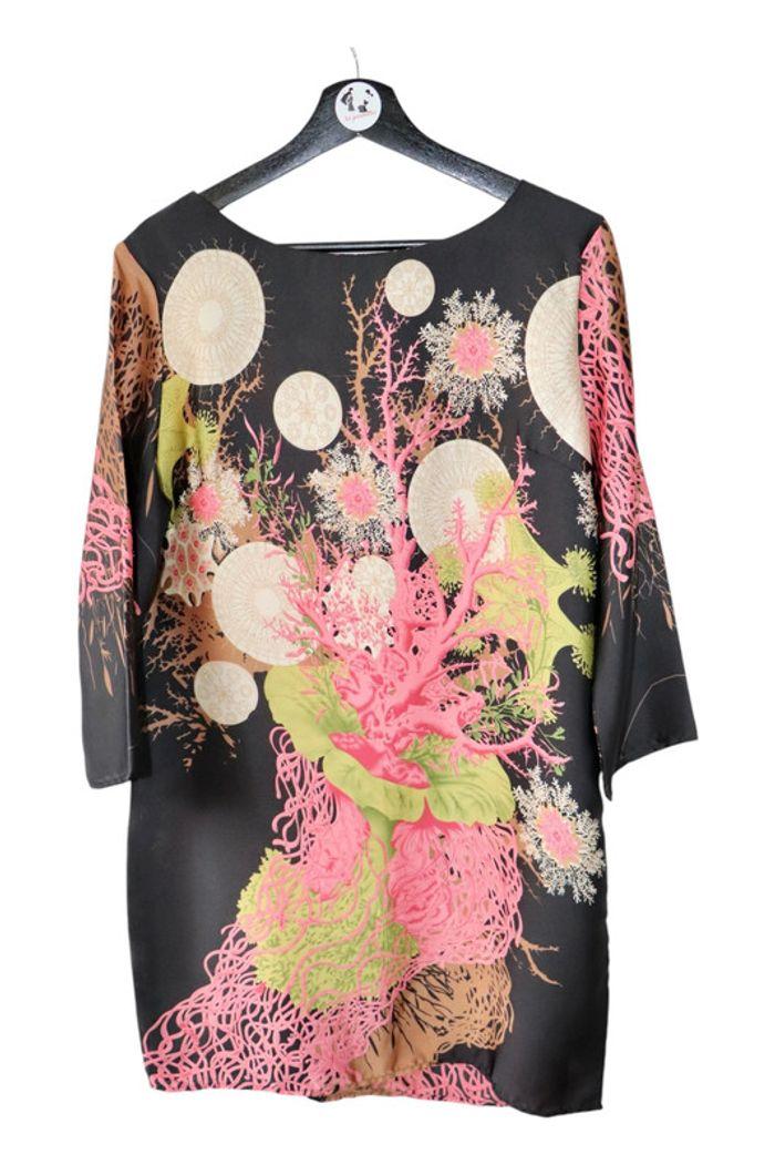 Robe manches longues motifs asiatiques - Lulu Love - #K000023 - photo numéro 1