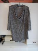 Gilet gris yessica