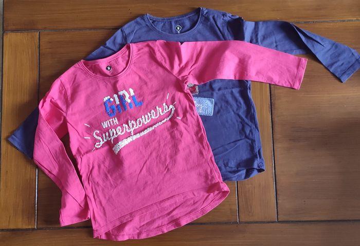 Lot tee shirts manches longues 6ANS Z - photo numéro 1