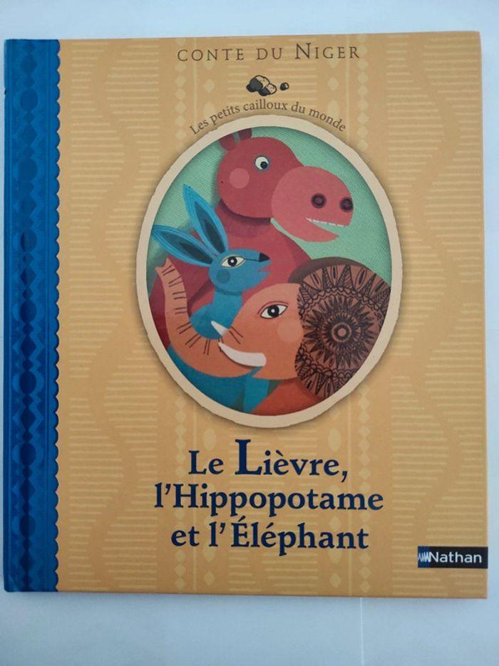 Livre le lièvre l'hippopotame et l'éléphant - photo numéro 1