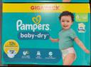 1 paquet de couches Pampers taille 6