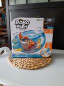 Aquarium poisson rouge robot robo fish sable magique