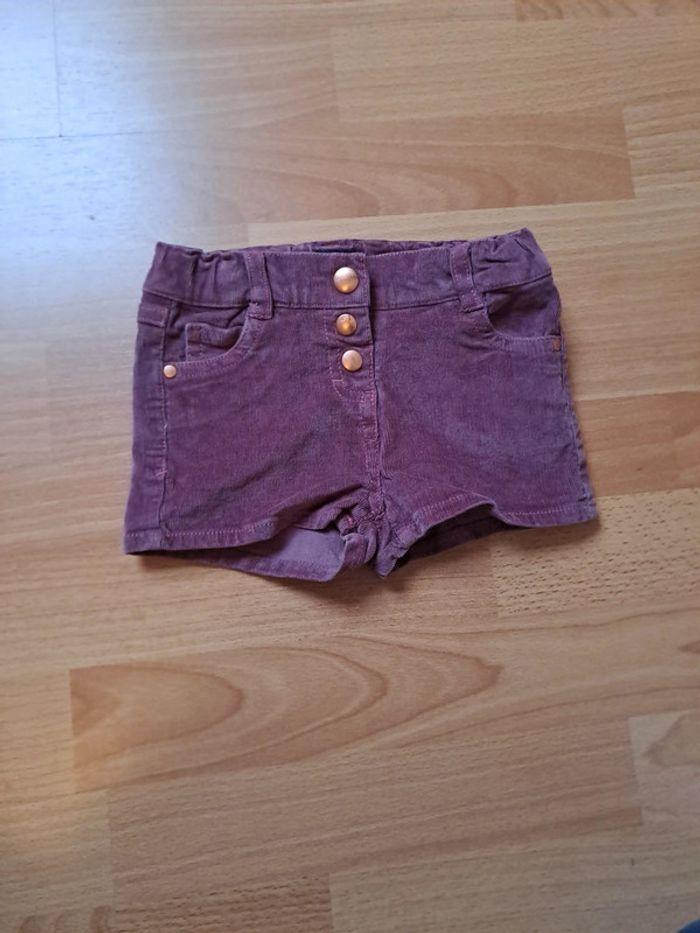 Short en velour Kiabi 3 ans - photo numéro 2