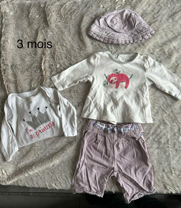 Gros Lot vêtements 3 mois fille - photo numéro 5