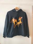 Sweatshirt noir Bambi - Disney (taille M)