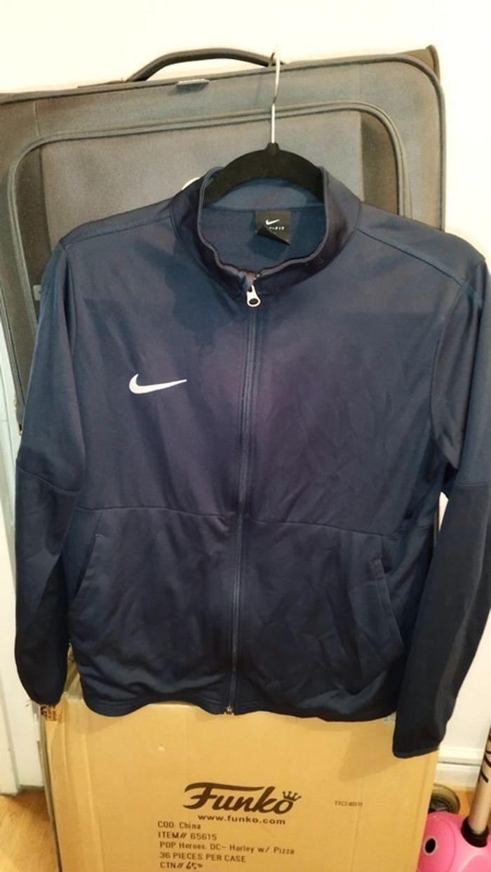 Veste Nike Dry fit bleu marine taille XL - photo numéro 1