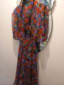 Robe vintage fleurie t 40