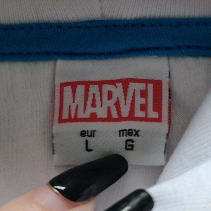 Sweat à capuche blanc Marvel Venom - photo numéro 2