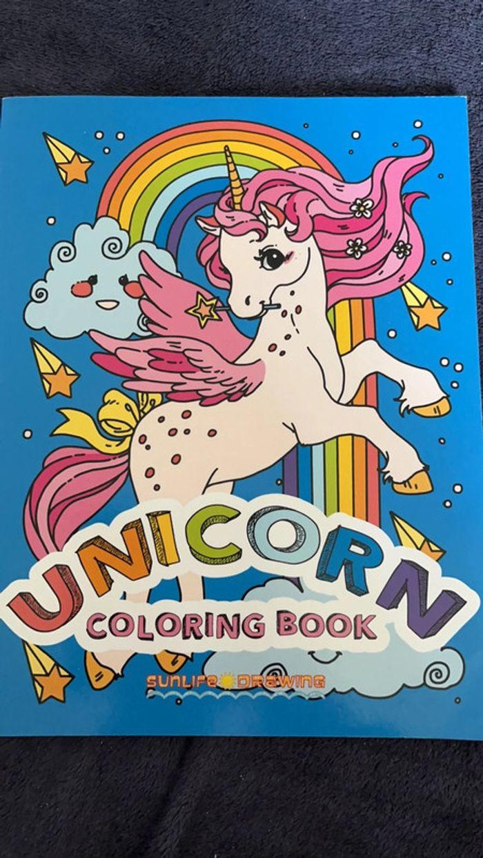 Coloriage licorne - photo numéro 1