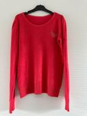 Pull rose avec ailes