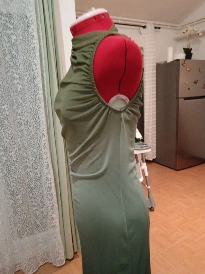 Robe verte femme - photo numéro 2