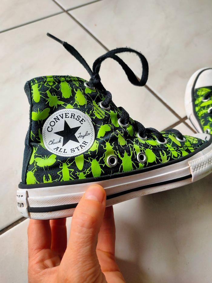 Converse Chuck Taylor motif insectes fluorescent - photo numéro 8