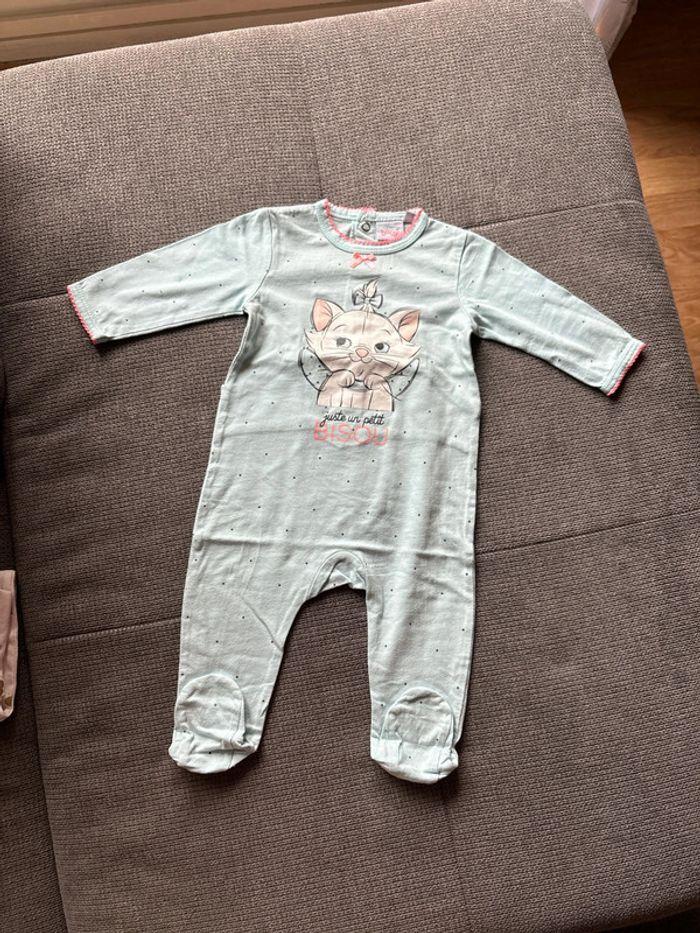 Lot 2 pyjamas bébé fille - photo numéro 2