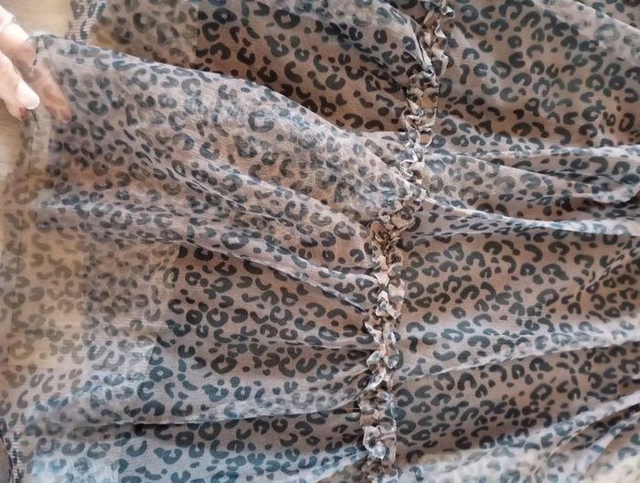 Melby 🐆 robe longue en tulle chic imprimé léopard 12 ans - photo numéro 5