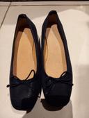 Ballerines bleu nuit