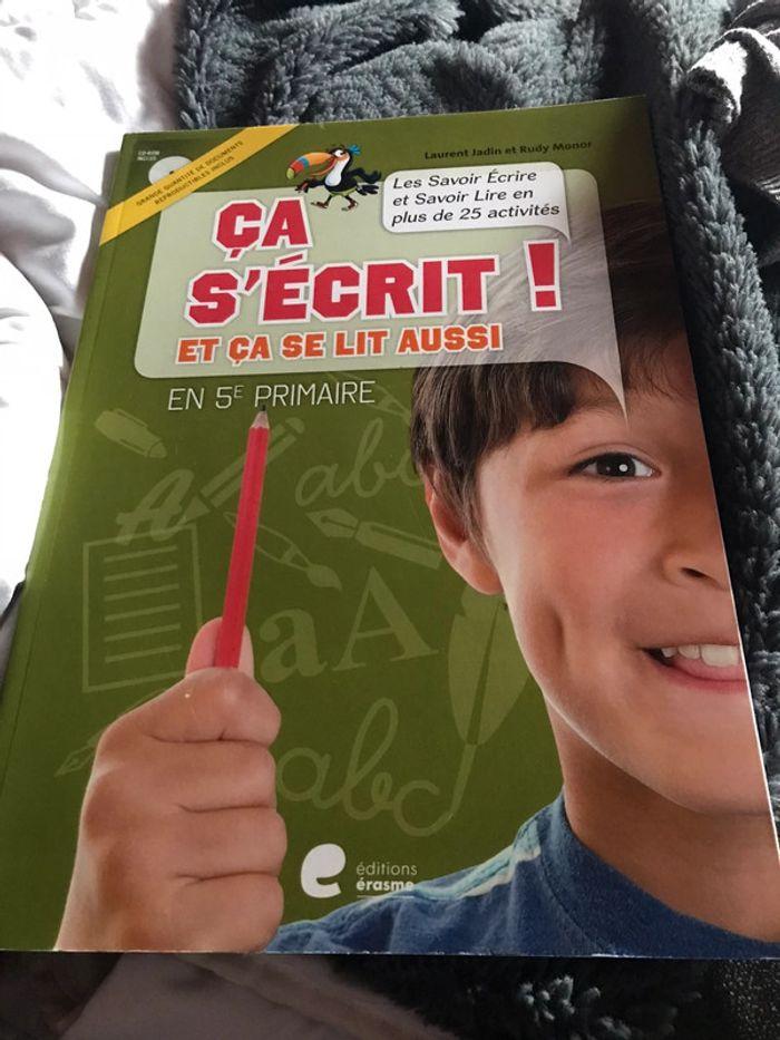 Ça s’écrit et ça se lit aussi 5 ème primaire - photo numéro 1