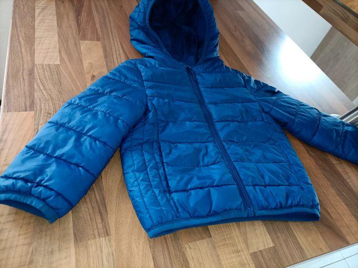 Blouson doudoune bleu tex 2- 3 ans - photo numéro 3