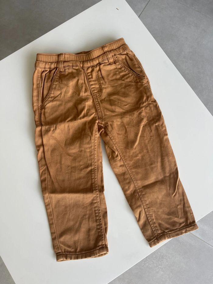 Pantalon camel catimini 18 mois - photo numéro 1