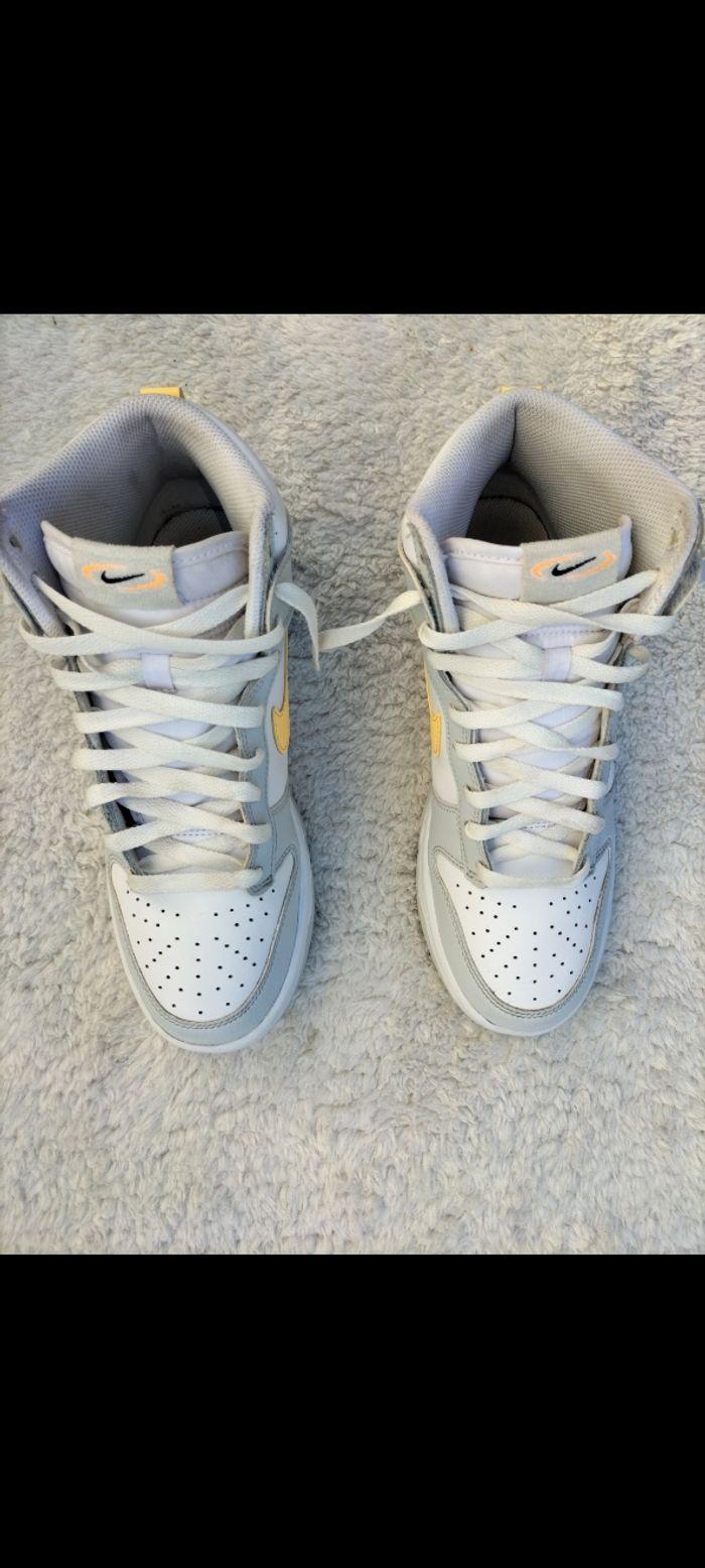 Nike dunk High "Pure Platinum" - photo numéro 5