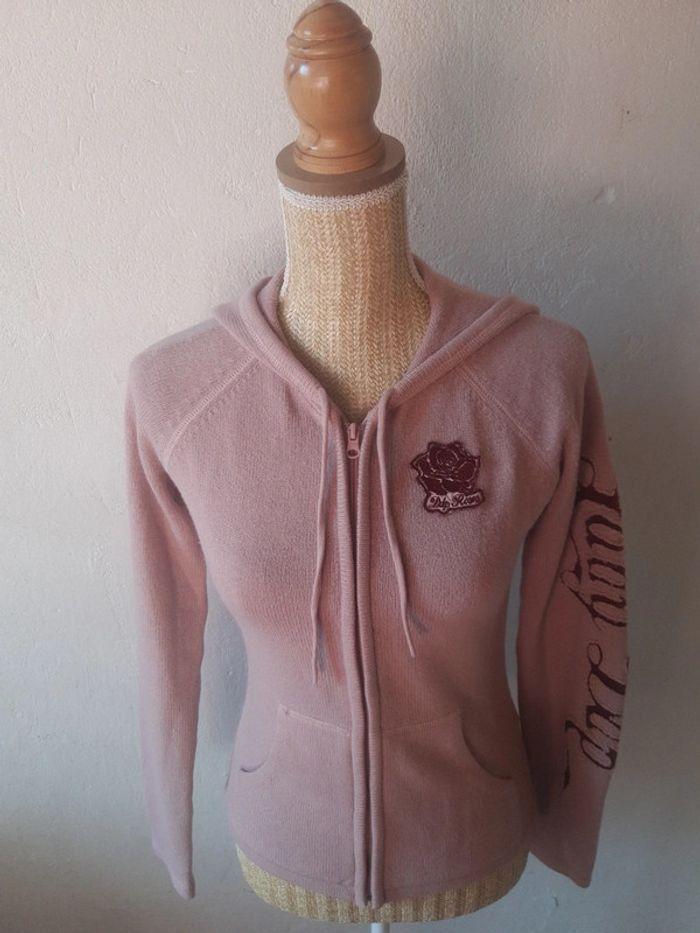 Veste gilet chaud rose lilas DDP fille 16 ans - photo numéro 2