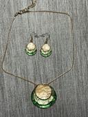 Ensemble collier + boucles